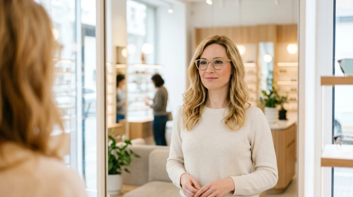 Quelle couleur de lunettes pour une peau claire
