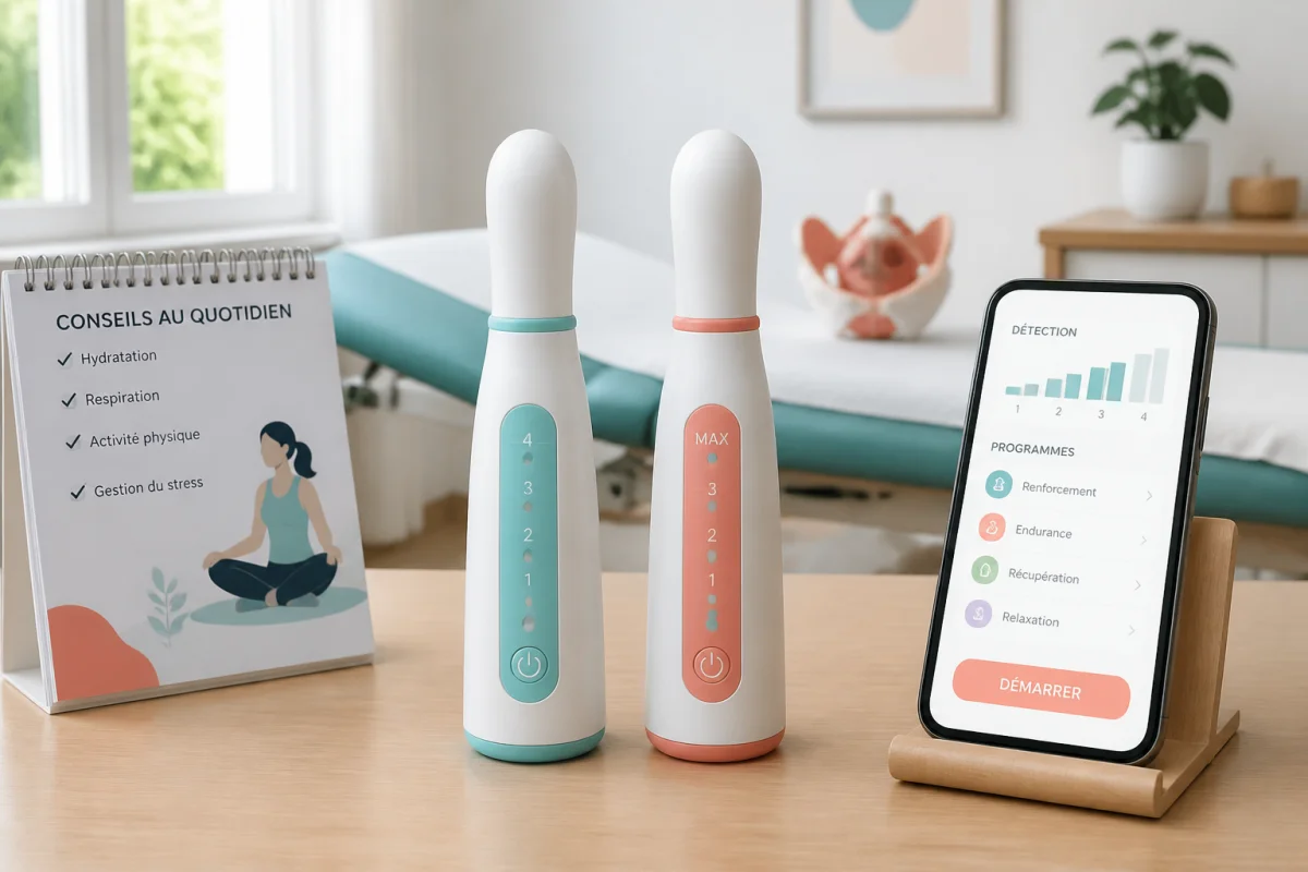 Perifit, avis de sage-femme : deux sondes de rééducation du plancher pelvien comparées en consultation